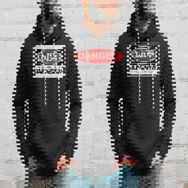 Danger Man Cooking Bbqign パーカー 彼への贈り物