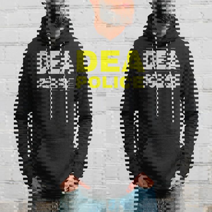 Dea Police Drug Enforcement Administration フロントとバック パーカー 彼への贈り物