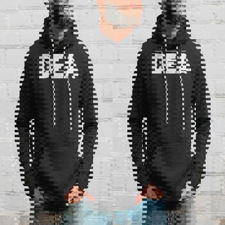 Deaエージェント麻薬取締局ホワイトプリント パーカー 彼への贈り物