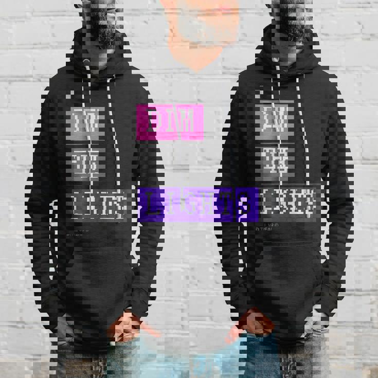 Dim The Lights 007 メンズ ロック ライブ フェス バンド ゲーム 音楽 おしゃれ 男女兼用 キッズ パーカー 彼への贈り物