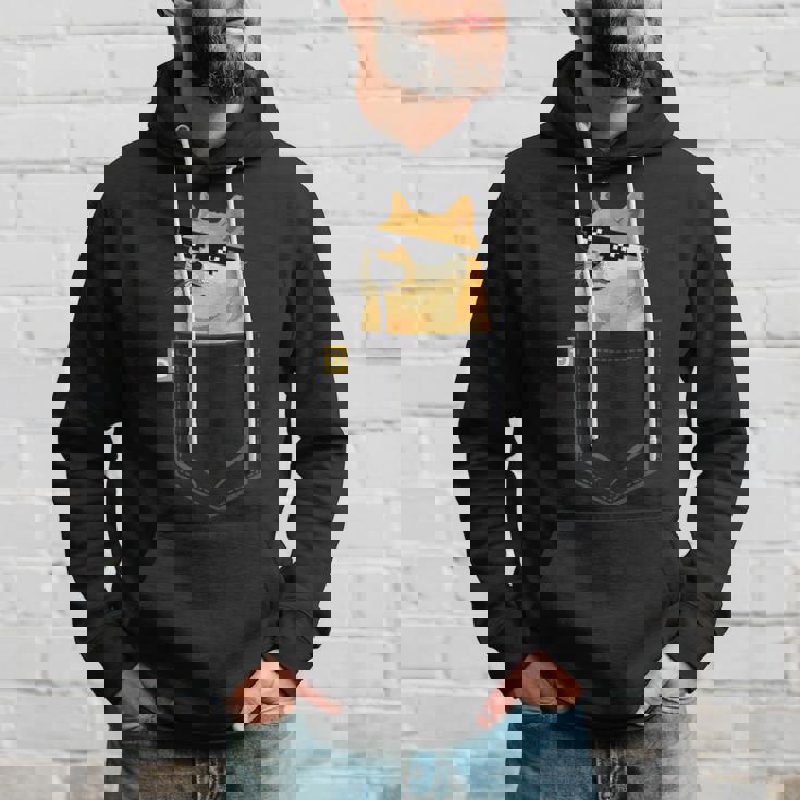 Doge コインロゴシャツ フェイクポケットシャツ Dogecoin To The Moon パーカー 彼への贈り物