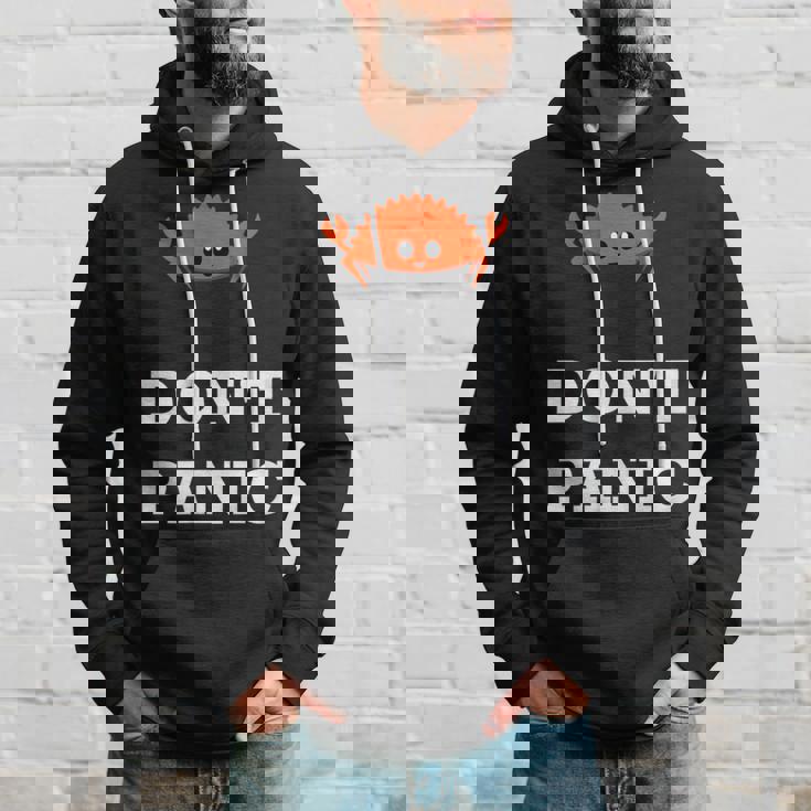 Don't Panic Rustacean Ferris The Crab Rustプログラミング パーカー 彼への贈り物