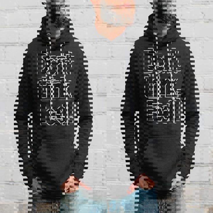 Don't Think Feel！考えるな、感じろ！（Big フォント）【オタt】映画 名言 セリフ 面白い言葉 パーカー 彼への贈り物