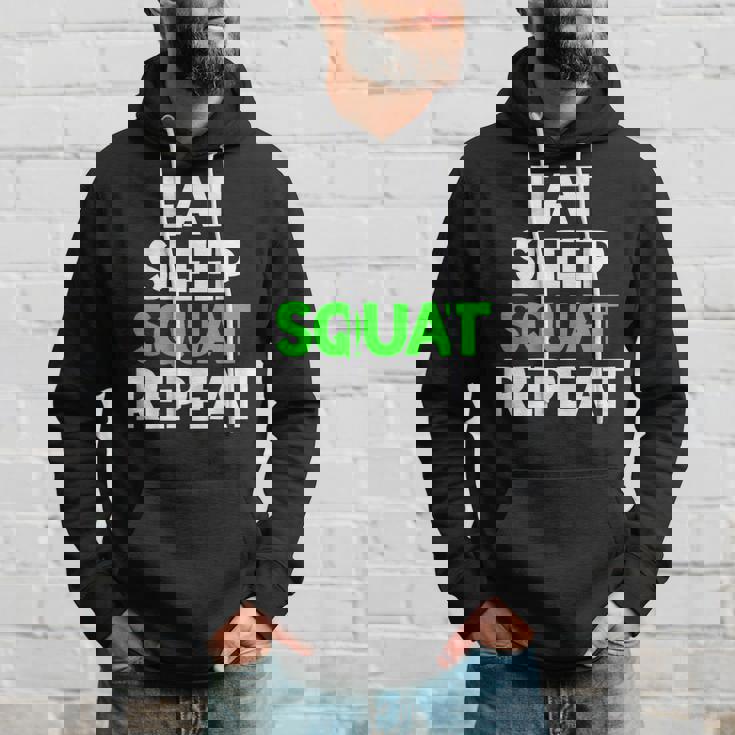 Eatleepquat Repeat モチベーショントレーニング パーカー 彼への贈り物