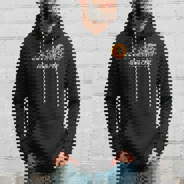 Evolution Of Money お金の進化 ビットコインプランb 暗号通貨btc ホドル パーカー 彼への贈り物