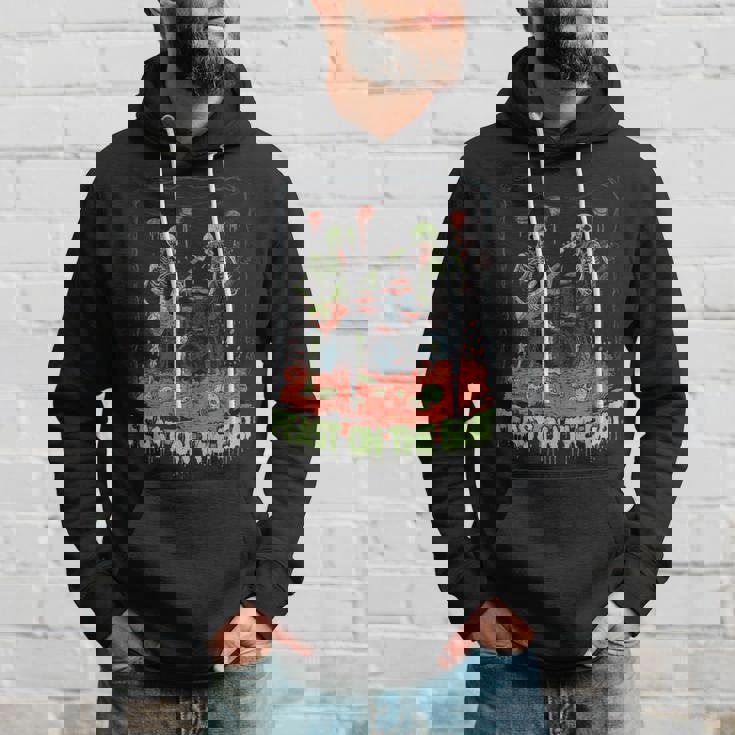 Feast On The Beat ゾンビバンド ハロウィン ロックンロール パーカー 彼への贈り物