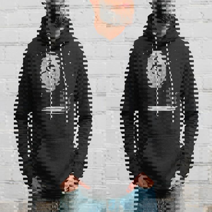 Fly Aerial ヨガハンモックシルク 星と月 猫 猫好き パーカー 彼への贈り物