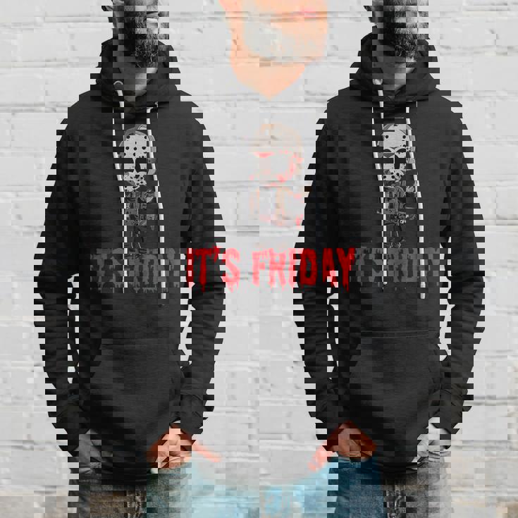 Friday 13Th ファニーハロウィンホラー パーカー 彼への贈り物