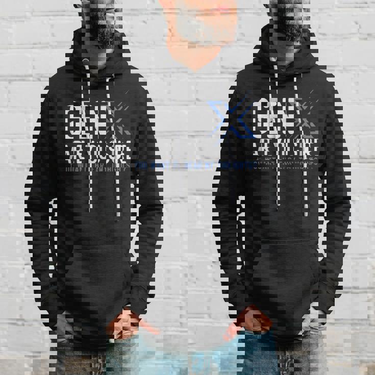 Generation X ユーモア 60年代 70年代 Gen-Xers 皮肉なジェネレーションx パーカー 彼への贈り物