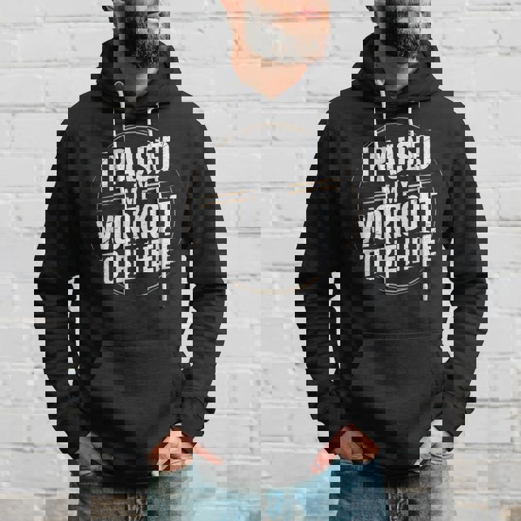 Gym Fitness Workout Motivation Humor Training パーカー 彼への贈り物