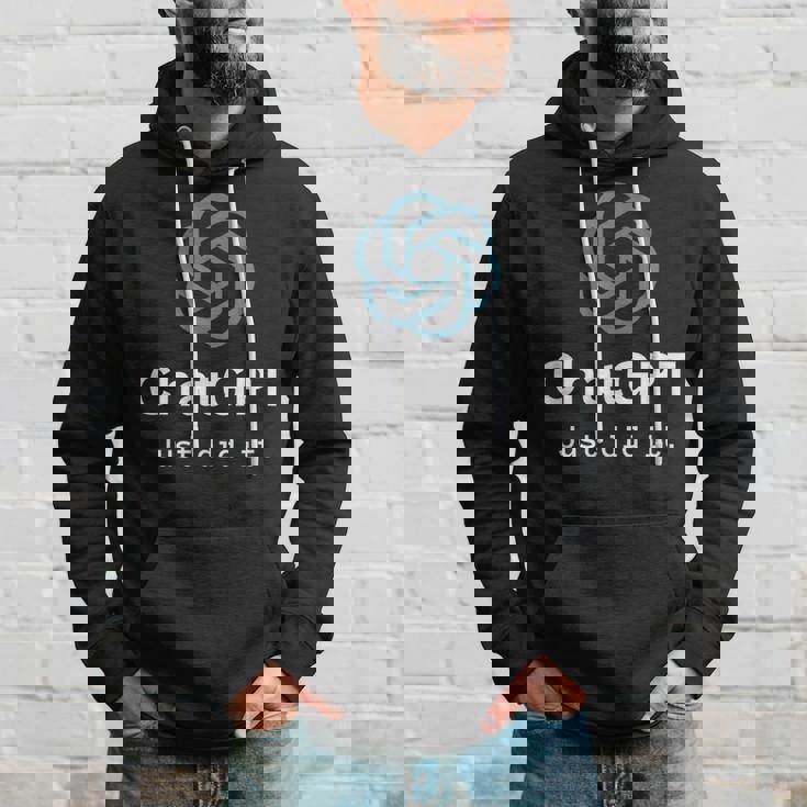 Nerd Chatgpt Just Did It デザイン パーカー 彼への贈り物