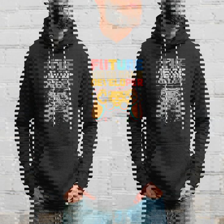 Futureideo Game Developer Gamer Coding Tech Geek パーカー 彼への贈り物