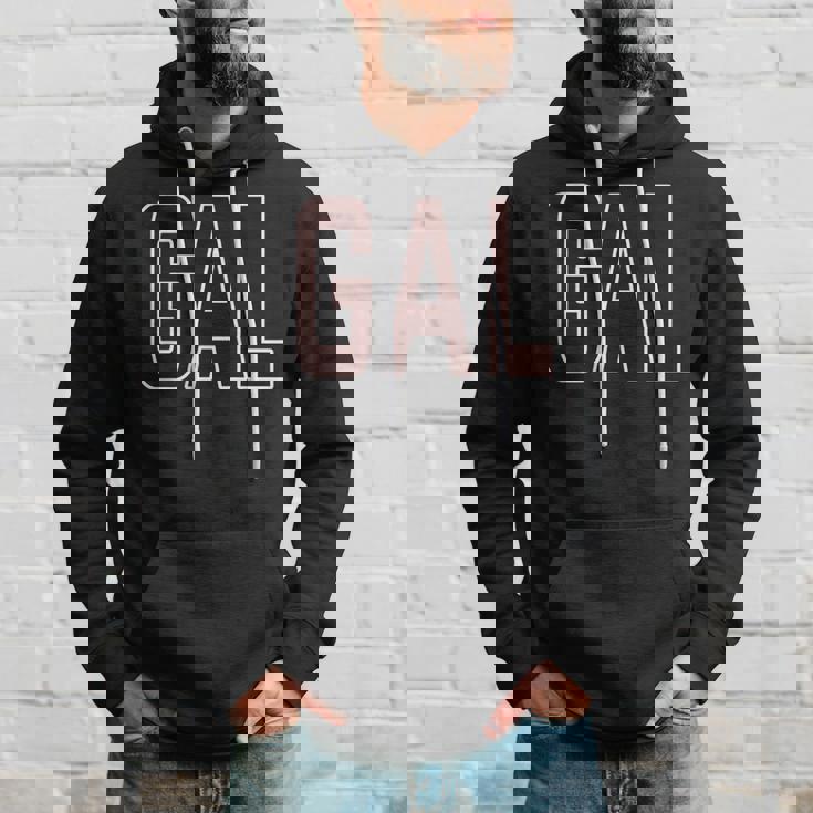 Gal ギャル【英語 文字】メッセージ 面白い デザイン パーカー 彼への贈り物