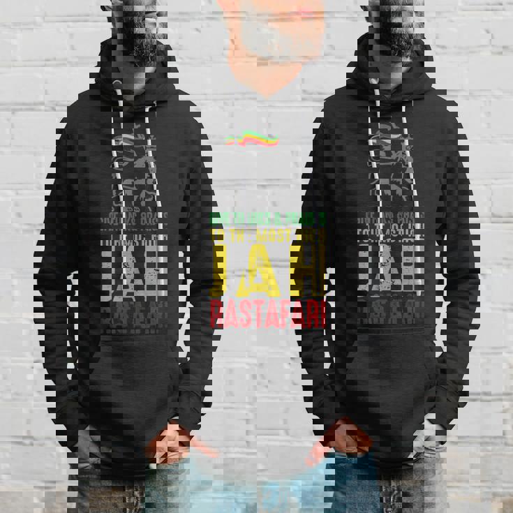 Give Thanks & Praises Jah Rastafari レゲエ ラスタ ウェア パーカー 彼への贈り物