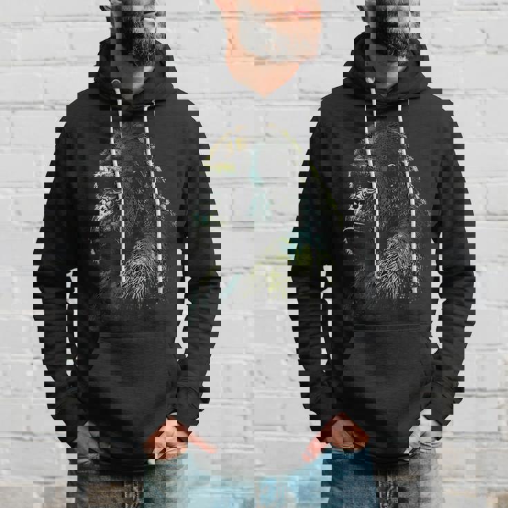 Gorilla モンキーアート 動物 パーカー 彼への贈り物