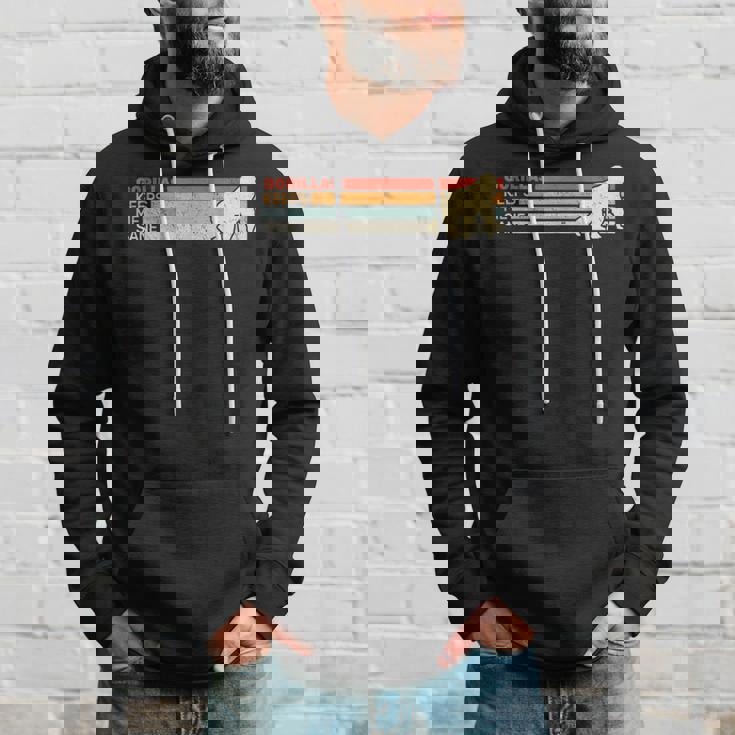 Gorillas Keep Meane Animal レディース ゴリラ ヴィンテージ 男性用 パーカー 彼への贈り物