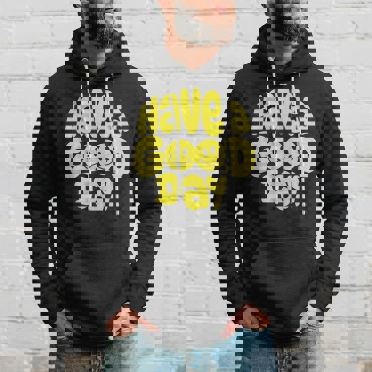 Have A Good Day レトロ ハッピーフェイス 90年代 スマイルフェイス 美学 パーカー 彼への贈り物