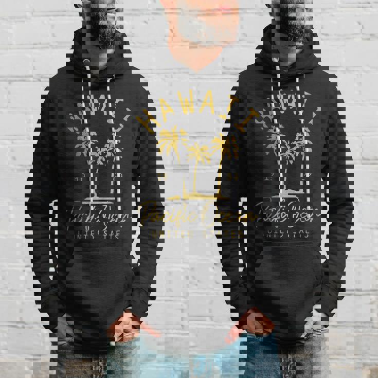 Hawaii Est 1959 ヤシの木 サーフ サーファー マウイ アロハ ハワイアン パーカー 彼への贈り物