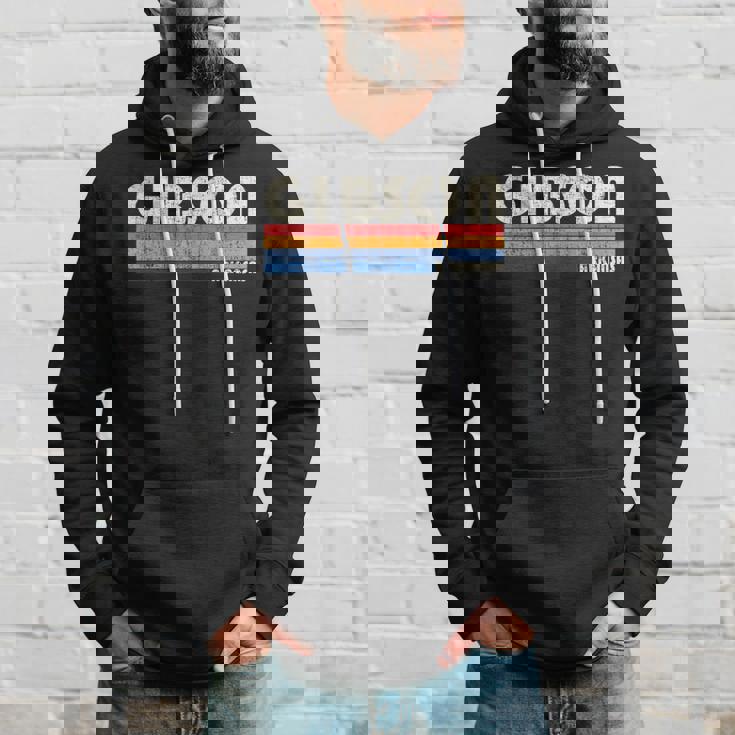 Hometown ヴィンテージ レトロ 70年代80年代スタイル ギブソン アーカンソー州 パーカー 彼への贈り物