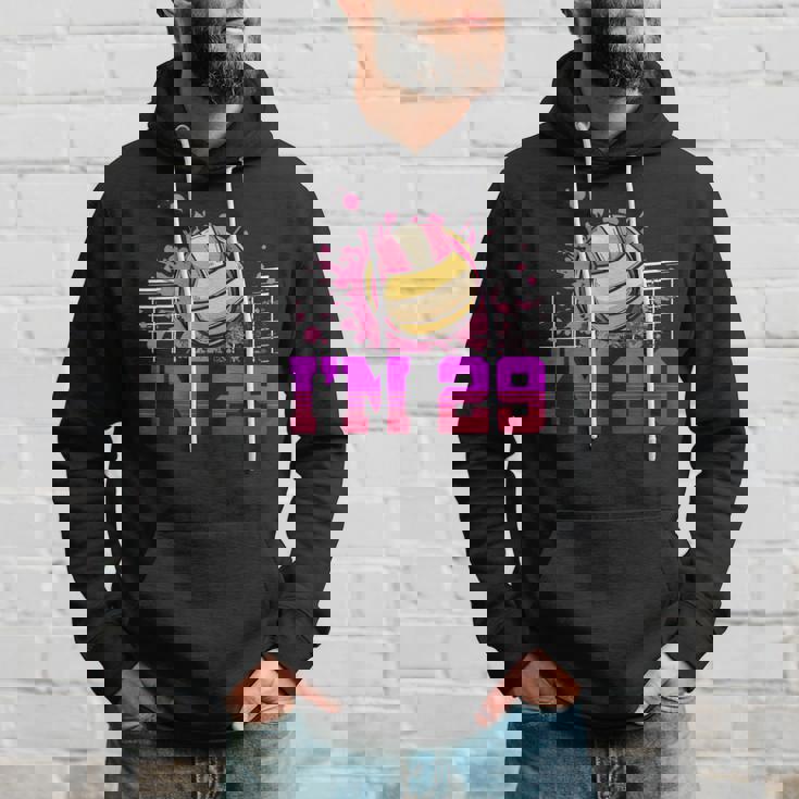 I'm 29Ports バレーボール選手 大人用 29歳の誕生日 パーカー 彼への贈り物