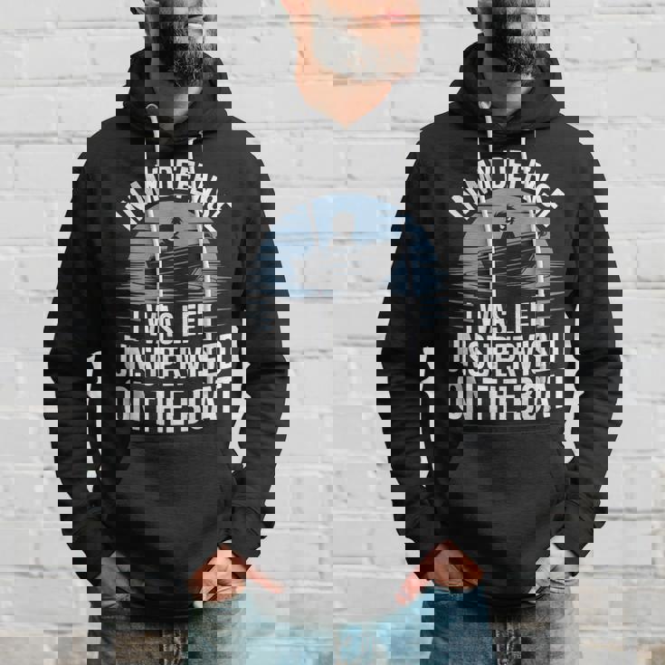 In My Defense I Was Unwatched On The Boat Fishing愛好家 パーカー 彼への贈り物