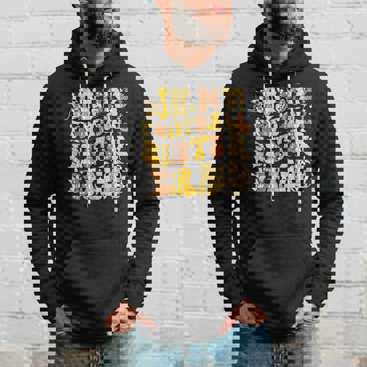 In My Footballister Era アメリカンフットボールヘルメットゲームデー パーカー 彼への贈り物