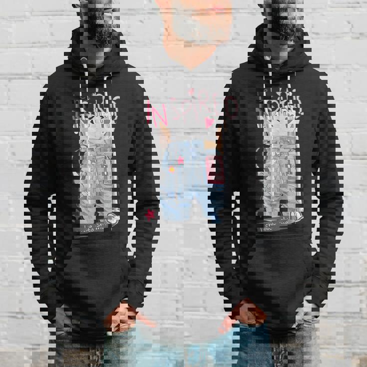 Be Inspired デニム レトロ I Choose Tohine ガールズ グラフィック パーカー 彼への贈り物