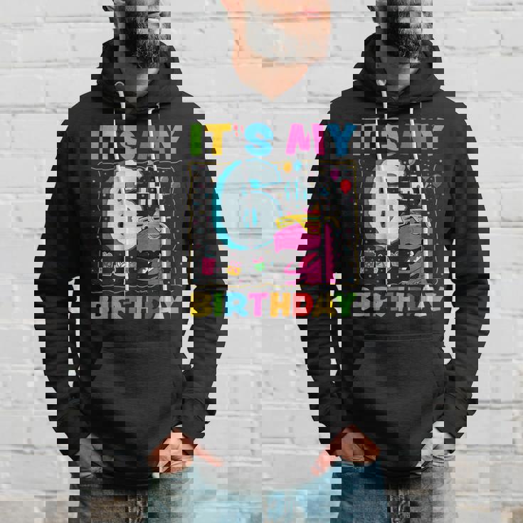 It's My 6Th Birthday Happy 6Ix Year T-Rex 恐竜 面白い パーカー 彼への贈り物