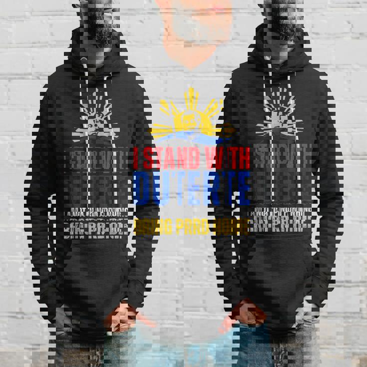 Itand With Digong Duterte Prrd Du30 フィリピン国旗 パーカー 彼への贈り物