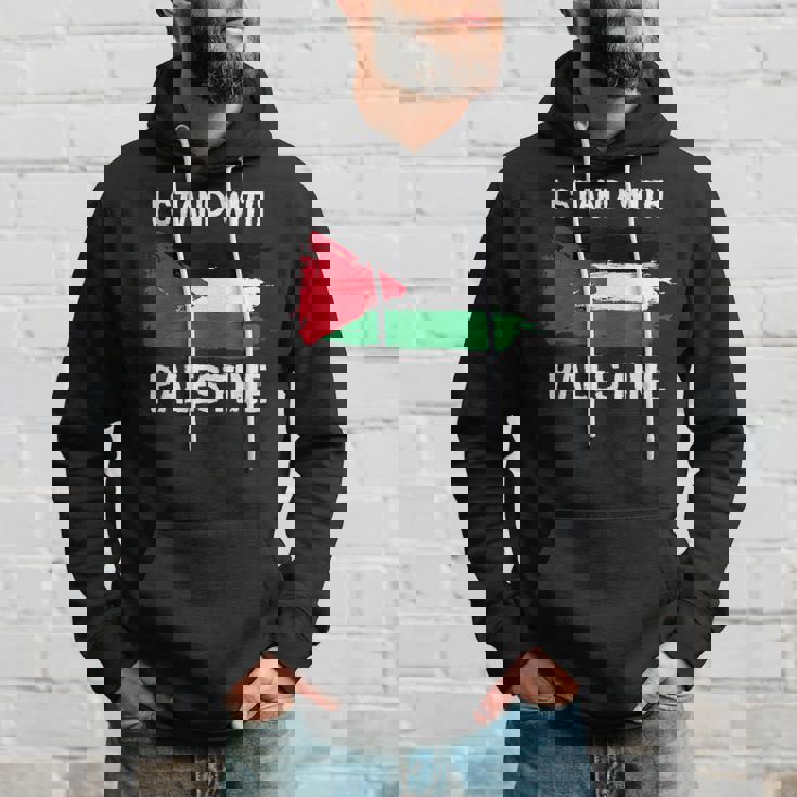 Itand With Palestine ペンダント フリーガザエルサレムモスク パーカー 彼への贈り物