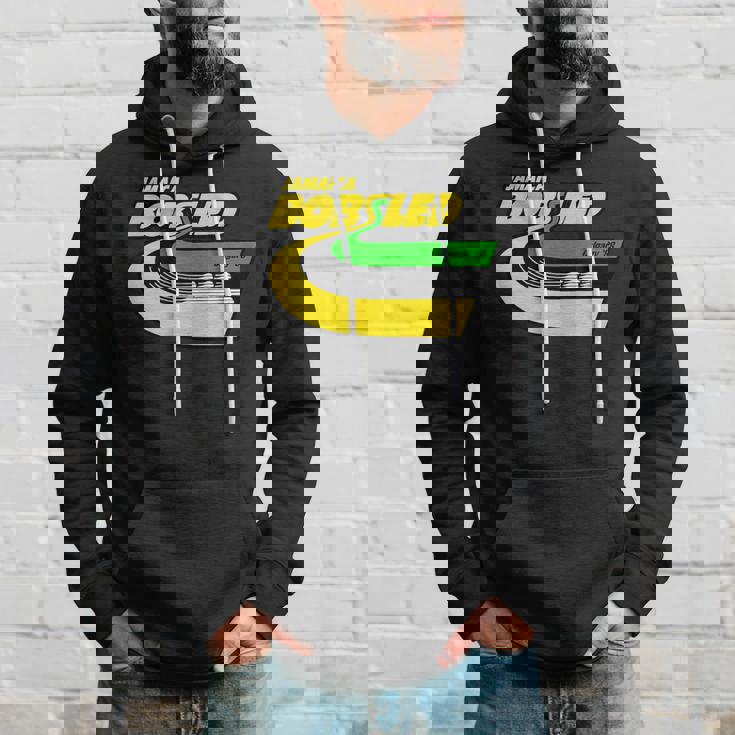 Jamaica Bobsled レトロなボブスレー チーム ジャマイカの国旗 パーカー 彼への贈り物