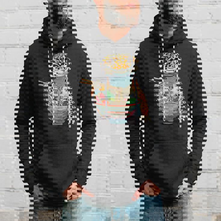 Japanese Kawaii Ramen Reptile Leopard Gecko ヒョウモントカゲモドキ パーカー 彼への贈り物