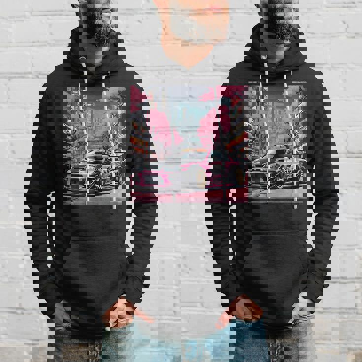 Jdm レトロ 和 ドリフト 車 東京 スカイライン 桜 パーカー 彼への贈り物