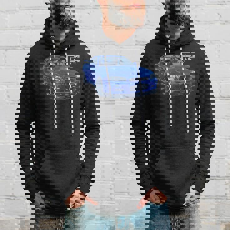 Jdm 車 R34 ベイサイド ブルー-Spec Ii パーカー 彼への贈り物