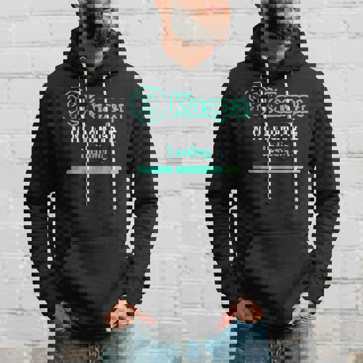 Kaspa 暗号通貨ミリオネア ローディング デジタルブルラン Kaspa Miner パーカー 彼への贈り物