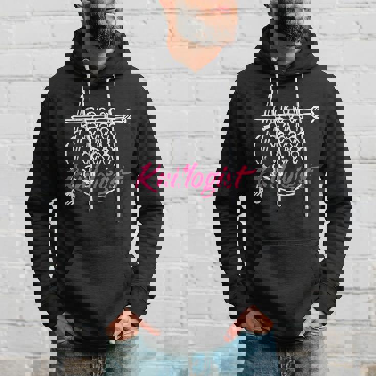 Knitlogist おもしろ編み物 パーカー 彼への贈り物