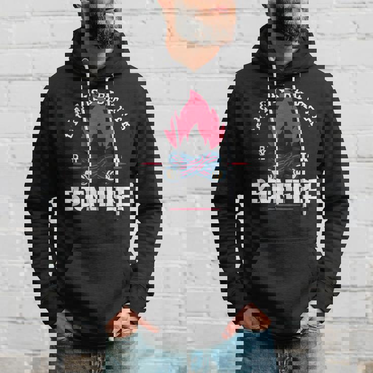 Life Is Better By The Bonfire キャンプファイヤー キャンプ アウトドア ハイカー パーカー 彼への贈り物