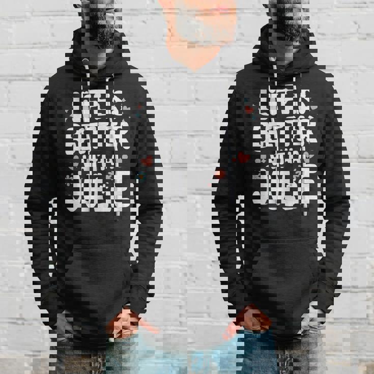 Life Is Better With A Julie 面白い名前 Julie パーカー 彼への贈り物