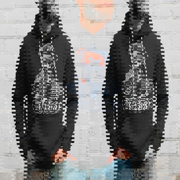 Lil Homie Lowrider かわいいテディベア ヒップホップ ローライダー チカーノ パーカー 彼への贈り物