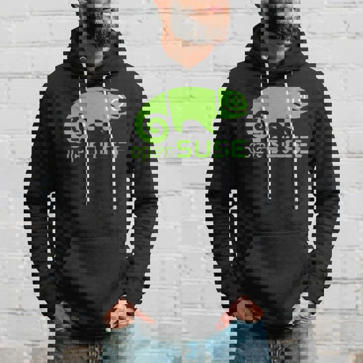 Linux Opensuse ラバーtシャツ タグライン&ロゴ オープンソースos パーカー 彼への贈り物