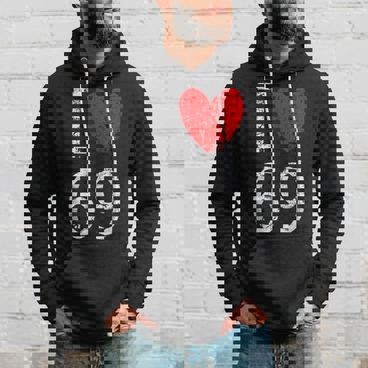 I Love 69 パーカー 彼への贈り物