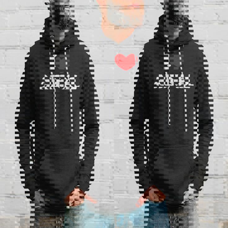 I Love Ainal 私は愛する Ainal パーカー 彼への贈り物