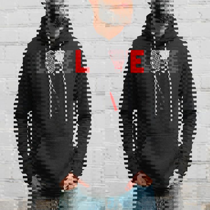 Love Badminton レトロバドミントンラバー パーカー 彼への贈り物