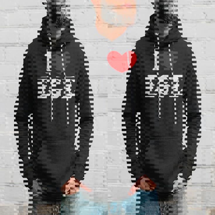 I Love Ege 私は愛する Ege パーカー 彼への贈り物