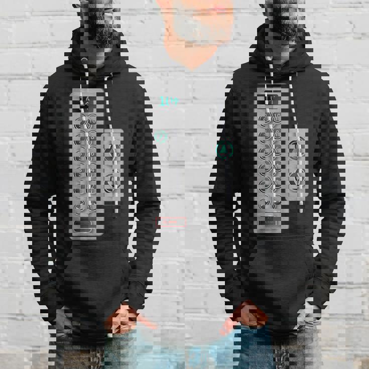 I Love Elevator ギフト かわいいエレベーターボタン メカニッククロージャー パーカー 彼への贈り物