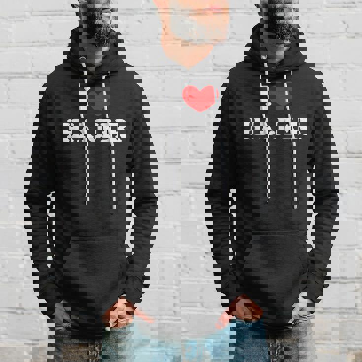 I Love Hajer 私は愛する Hajer パーカー 彼への贈り物