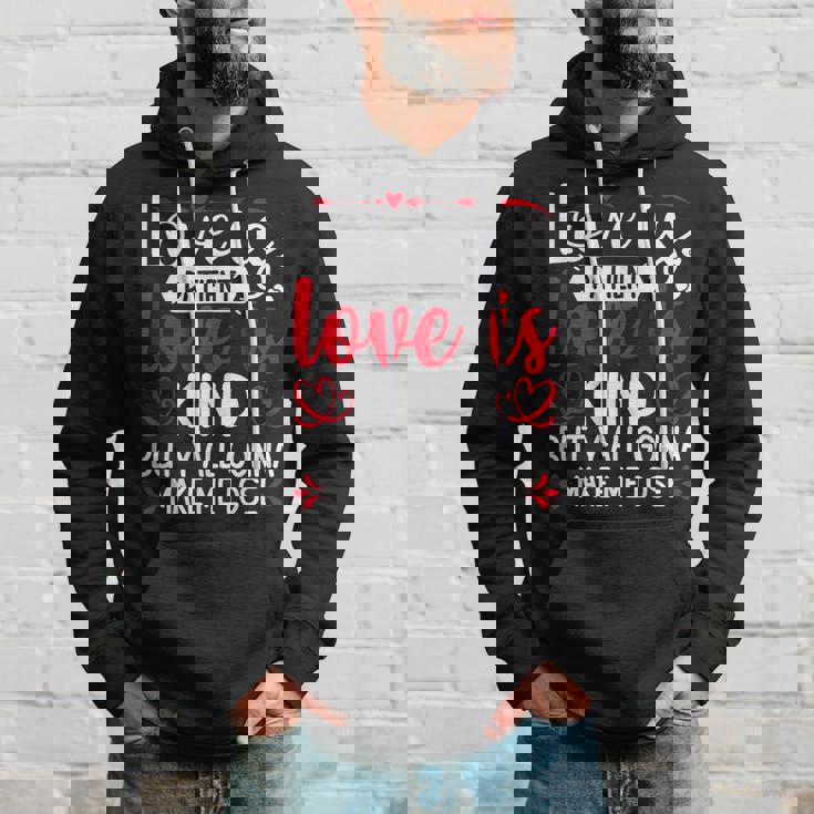 Love Is Patient But Y'all Make Me Lose My Mind Faith パーカー 彼への贈り物