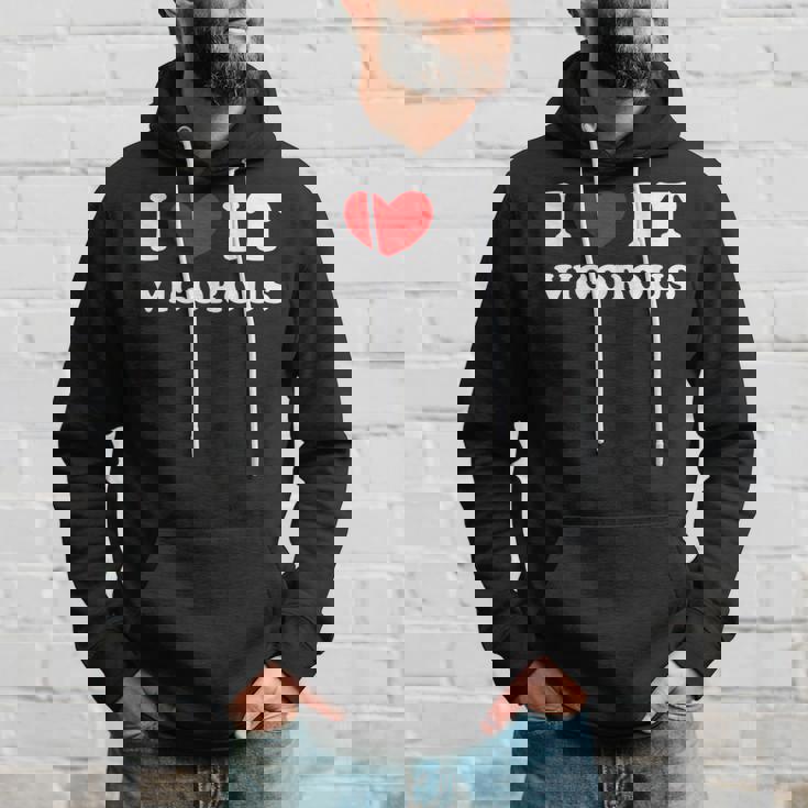 I Love Itigorous 私はそれが元気であるのが大好きです パーカー 彼への贈り物