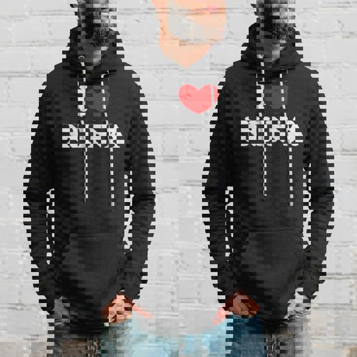 I Love Nina 私は愛する Nina パーカー 彼への贈り物