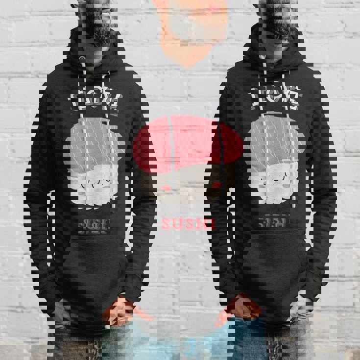 I Loveushi I Loveushi Japan Food 巻にぎり魚 パーカー 彼への贈り物